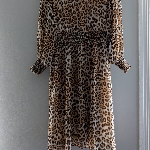 Leopard Print Dress - Picture 2 of 3